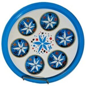 Rare 1950s Atomic Cocktail Glass Tray